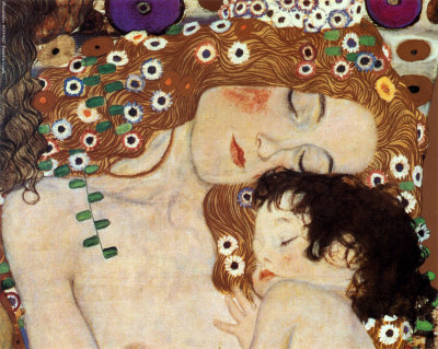 (c) Gustav Klimt,Three ages of woman, Mother and Child
