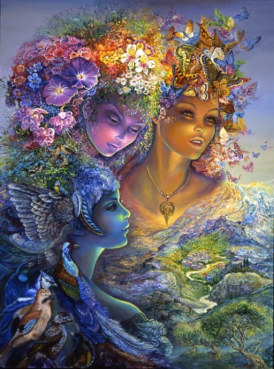 (c) Wall, The Three Graces