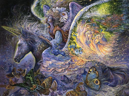 (c.)Josephine Wall, Wings